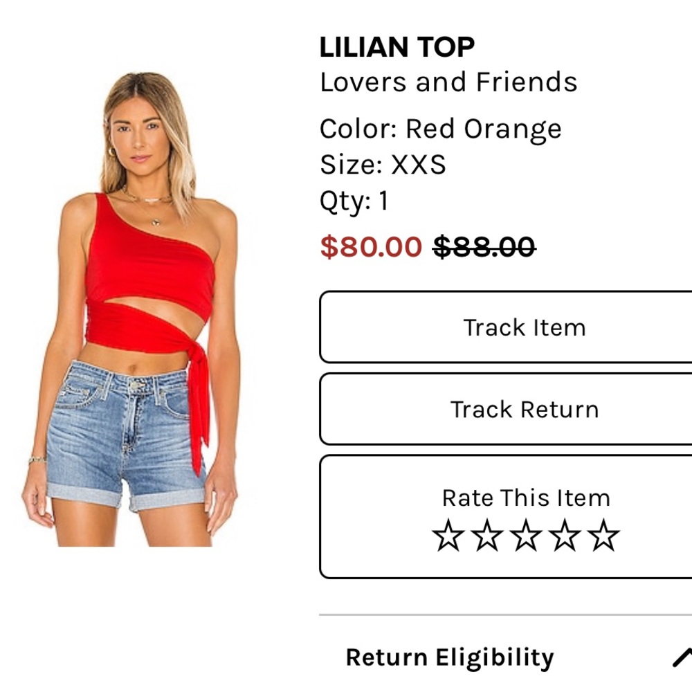 REVOLVE - Lovers + Friends - LILIAN TOP